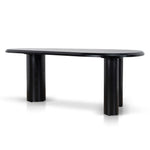 Olanta 2.1m Oval Dining Table - Full Black Dining Table Cino-Core