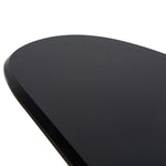 Olanta 2.1m Oval Dining Table - Full Black Dining Table Cino-Core