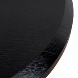Olanta 2.1m Oval Dining Table - Full Black Dining Table Cino-Core