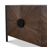 Adaline 1.8m Wooden Buffet Unit - Walnut Buffet & Sideboard Nicki-Core