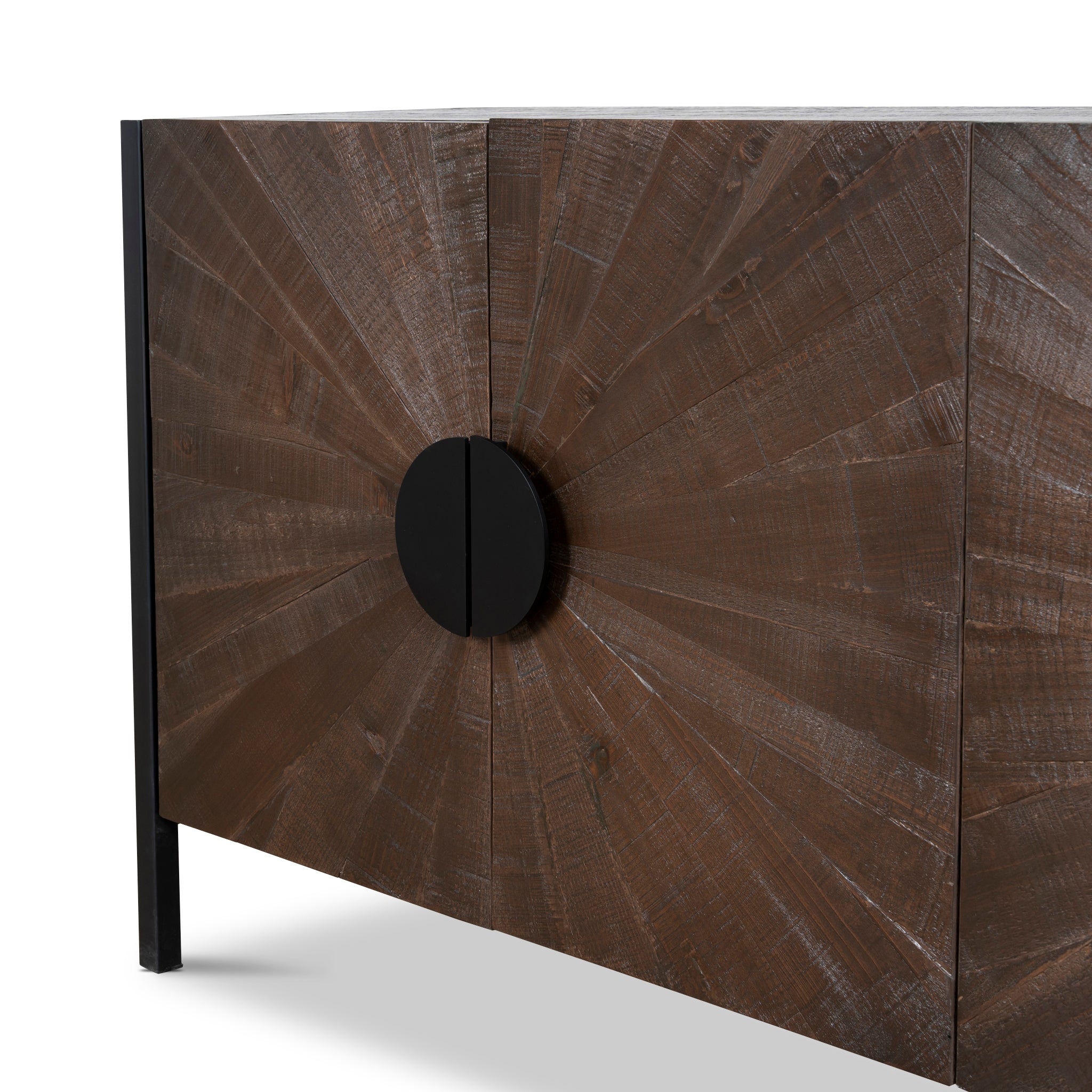 Adaline 1.8m Wooden Buffet Unit - Walnut Buffet & Sideboard Nicki-Core