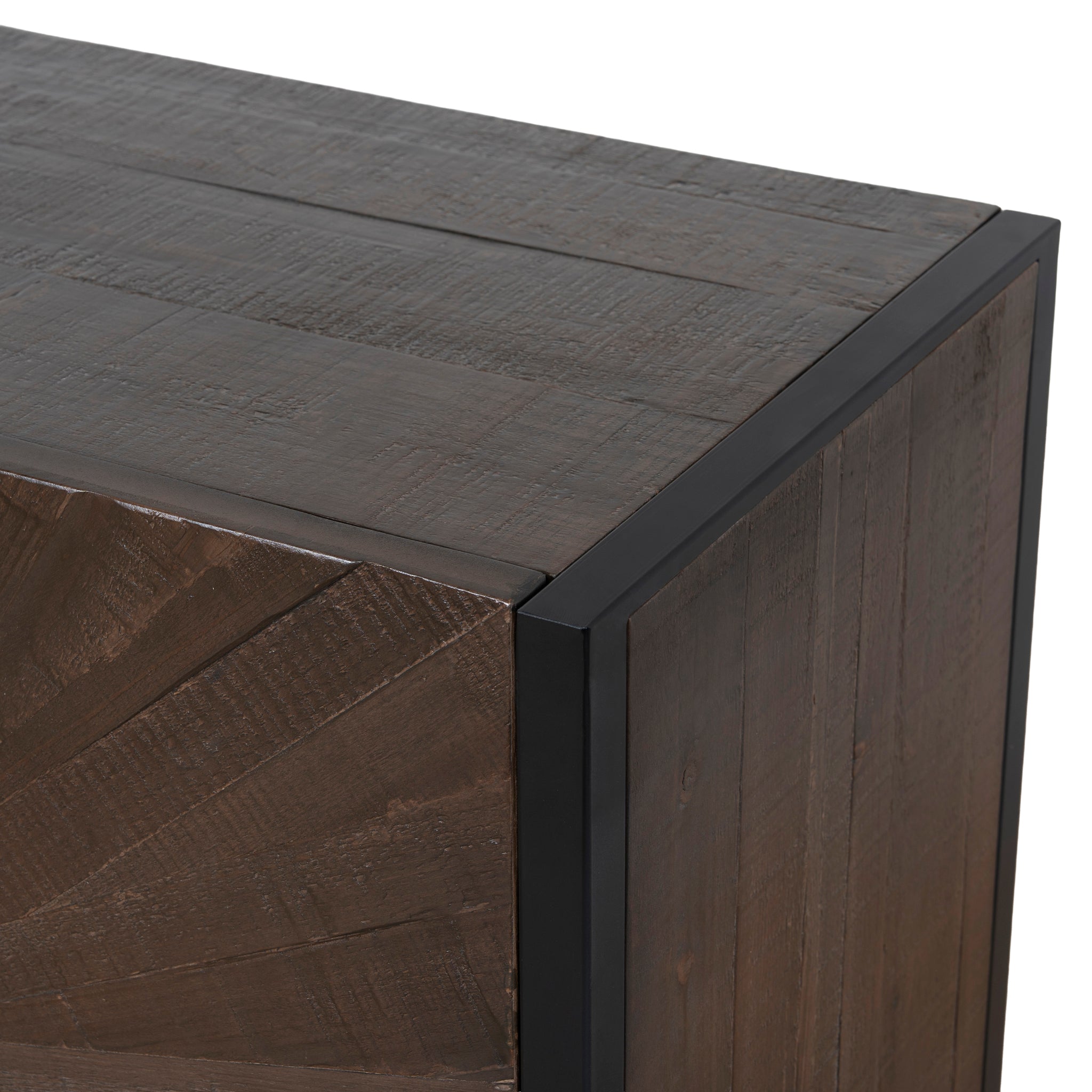 Adaline 1.8m Wooden Buffet Unit - Walnut Buffet & Sideboard Nicki-Core