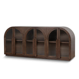 Claremont 2m Sideboard - Walnut Buffet & Sideboard Nicki-Core