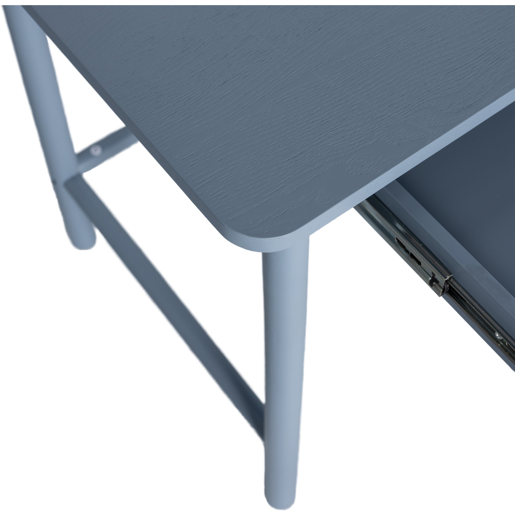 Dillon 1.2m Home Office Desk - Matte Light Blue Home Office Desk Dwood-Core