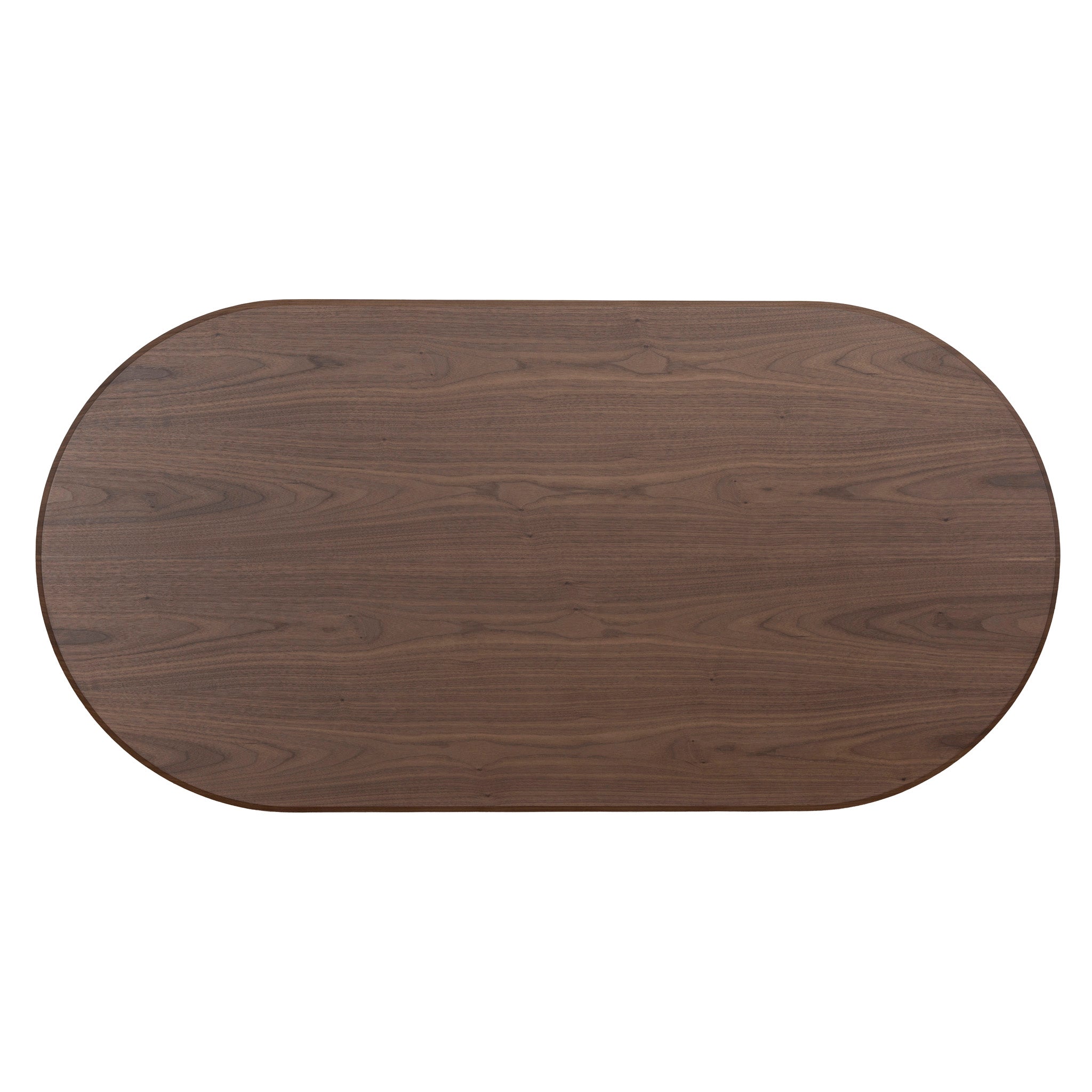 Marino 1.8m Oval Dining Table - Walnut Dining Table Dwood-Core