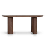Marino 1.8m Oval Dining Table - Walnut Dining Table Dwood-Core