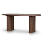 Marino 1.8m Oval Dining Table - Walnut Dining Table Dwood-Core