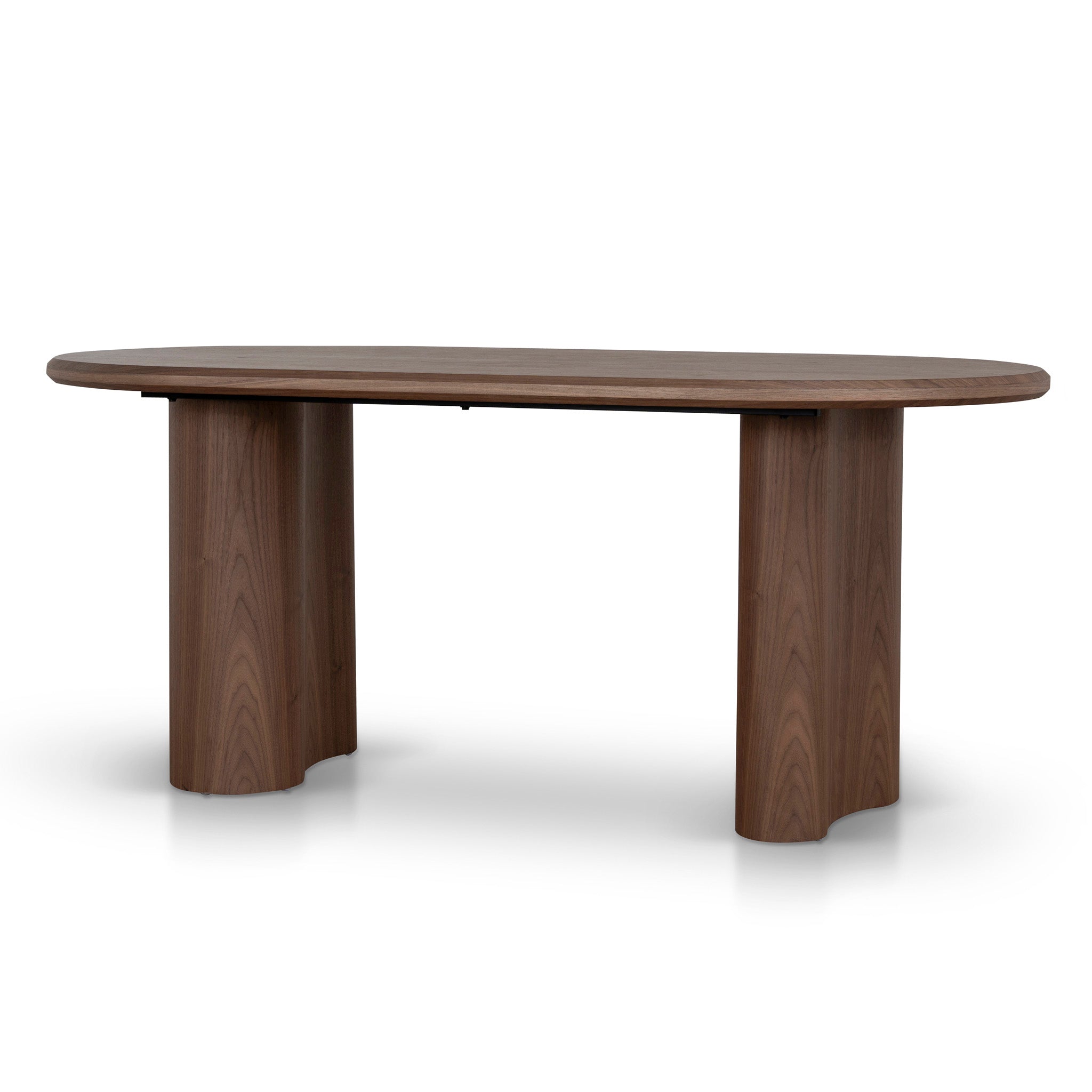 Marino 1.8m Oval Dining Table - Walnut Dining Table Dwood-Core