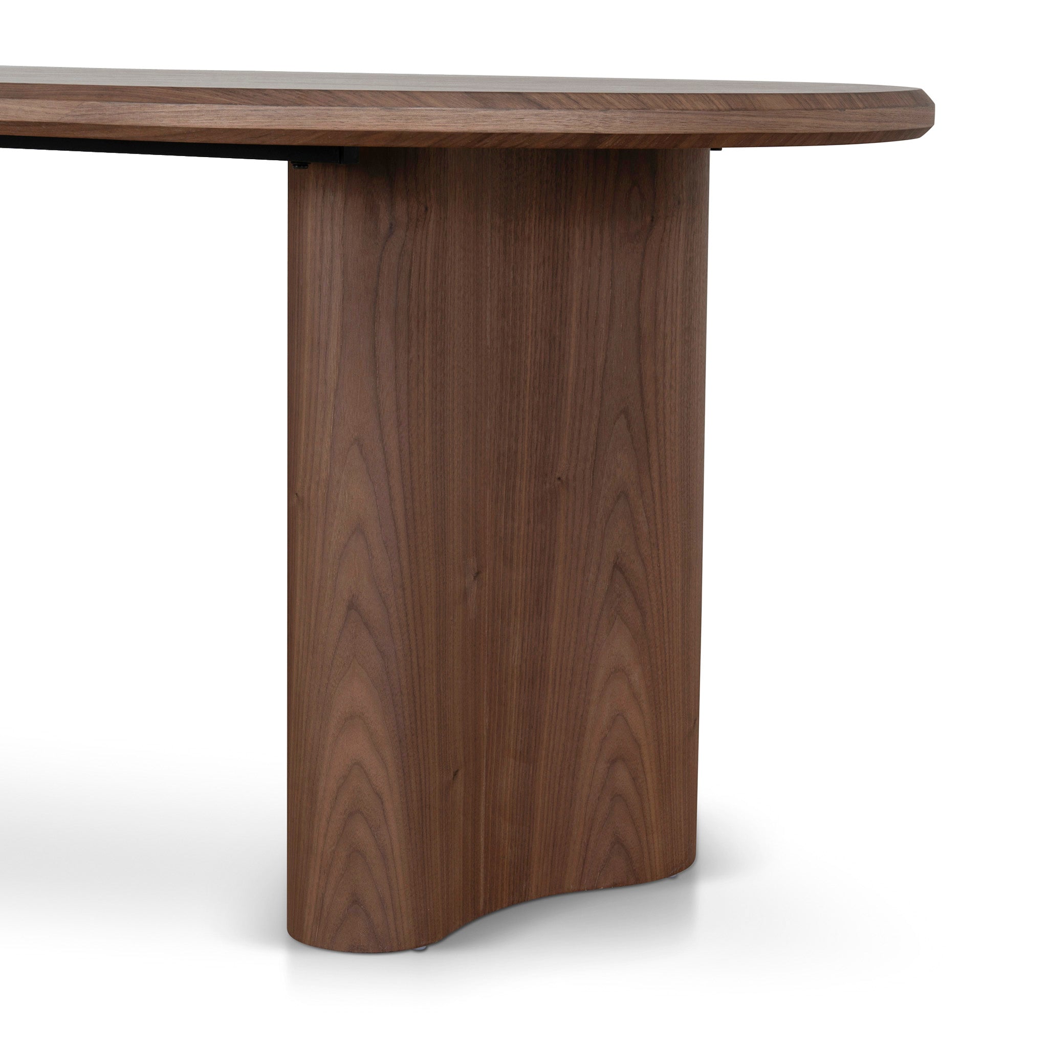 Marino 1.8m Oval Dining Table - Walnut Dining Table Dwood-Core