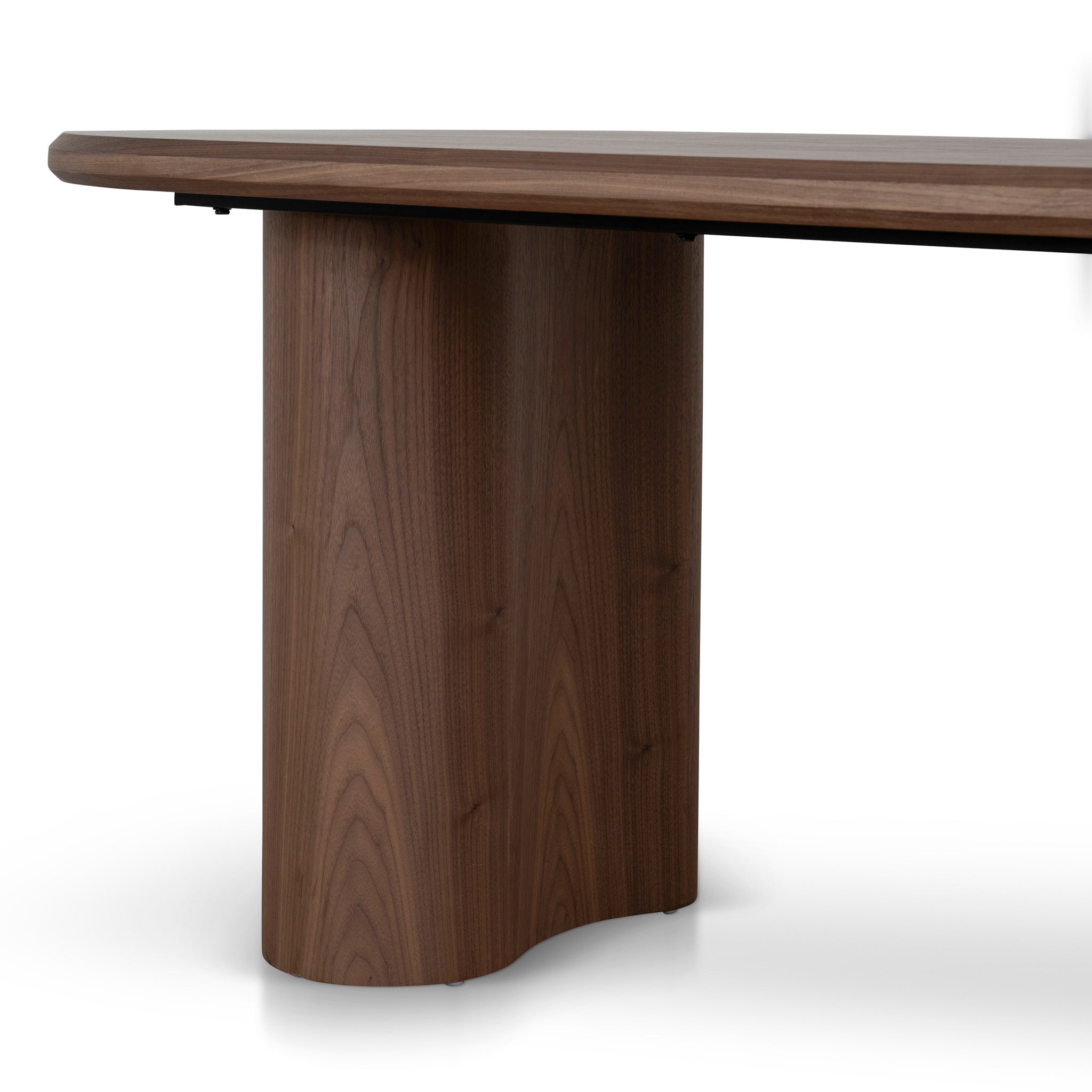 Marino 1.8m Oval Dining Table - Walnut Dining Table Dwood-Core