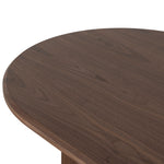 Marino 1.8m Oval Dining Table - Walnut Dining Table Dwood-Core