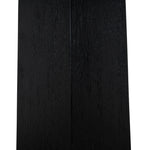Vistone 1.2m Round Dining Table - Full Black Dining Table Nicki-Core