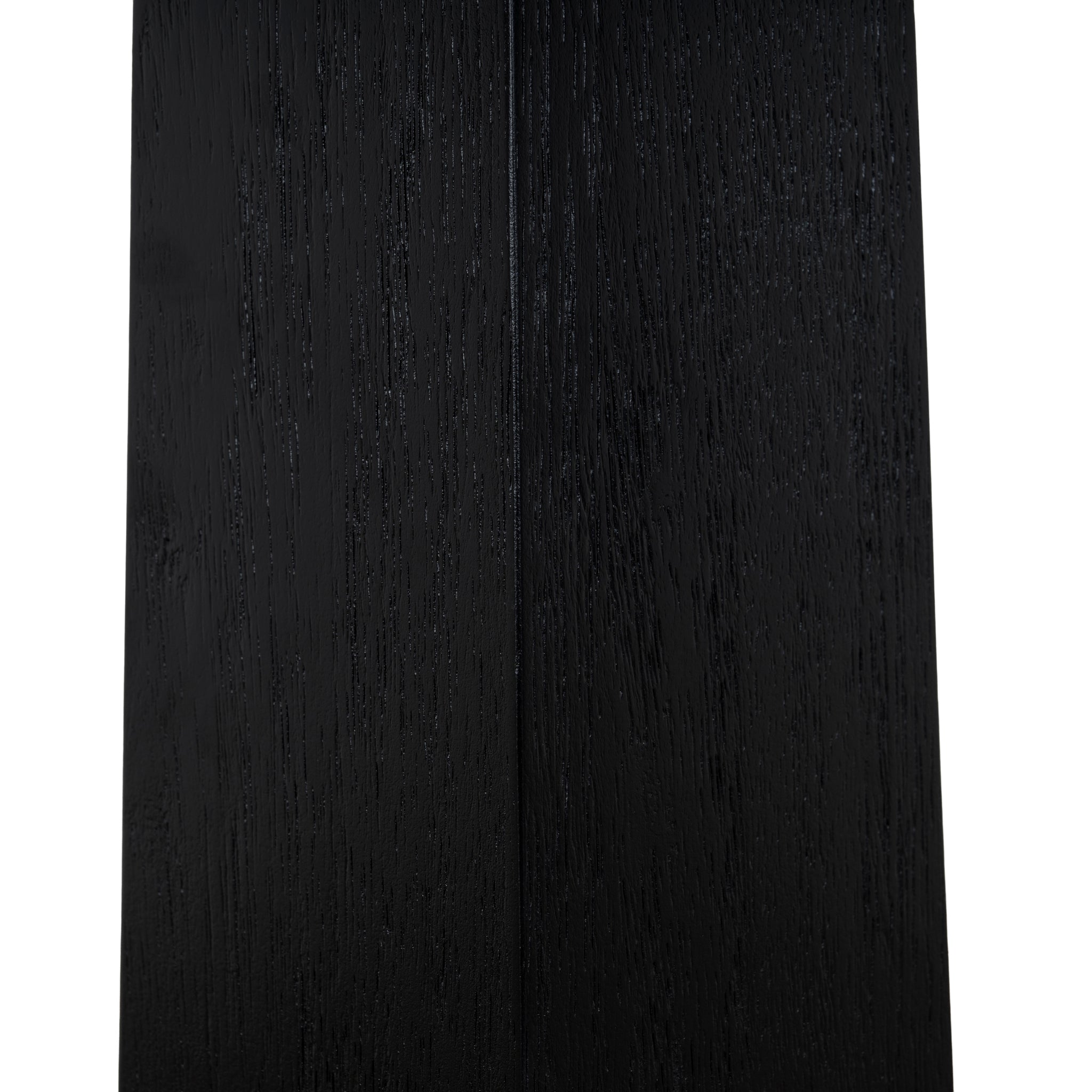 Vistone 1.2m Round Dining Table - Full Black Dining Table Nicki-Core