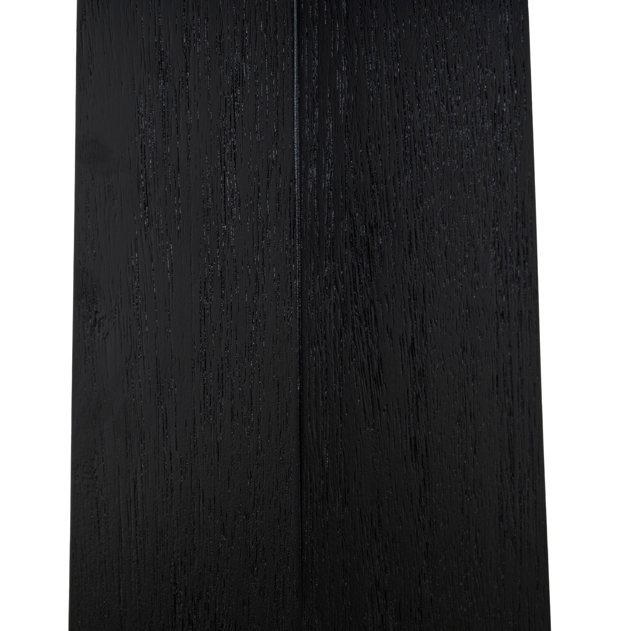 Vistone 1.2m Round Dining Table - Full Black Dining Table Nicki-Core