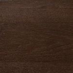 Vistone 1.2m Round Dining Table - Dark Brown Dining Table Nicki-Core