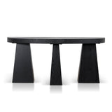 Arvino 1.7m Console Table - Full Black Console Table Nicki-Core