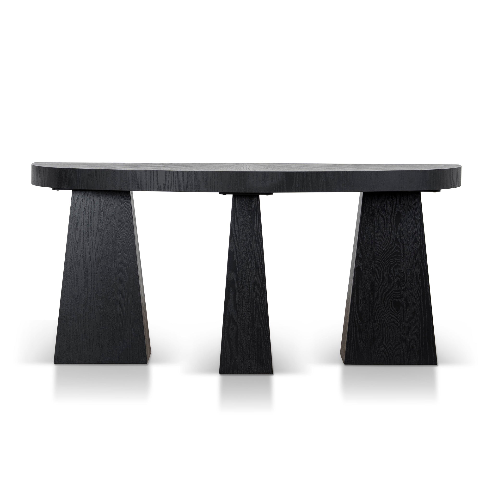 Arvino 1.7m Console Table - Full Black Console Table Nicki-Core