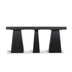 Arvino 1.7m Console Table - Full Black Console Table Nicki-Core