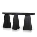 Arvino 1.7m Console Table - Full Black Console Table Nicki-Core