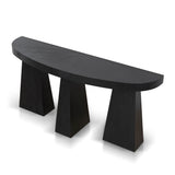 Arvino 1.7m Console Table - Full Black Console Table Nicki-Core