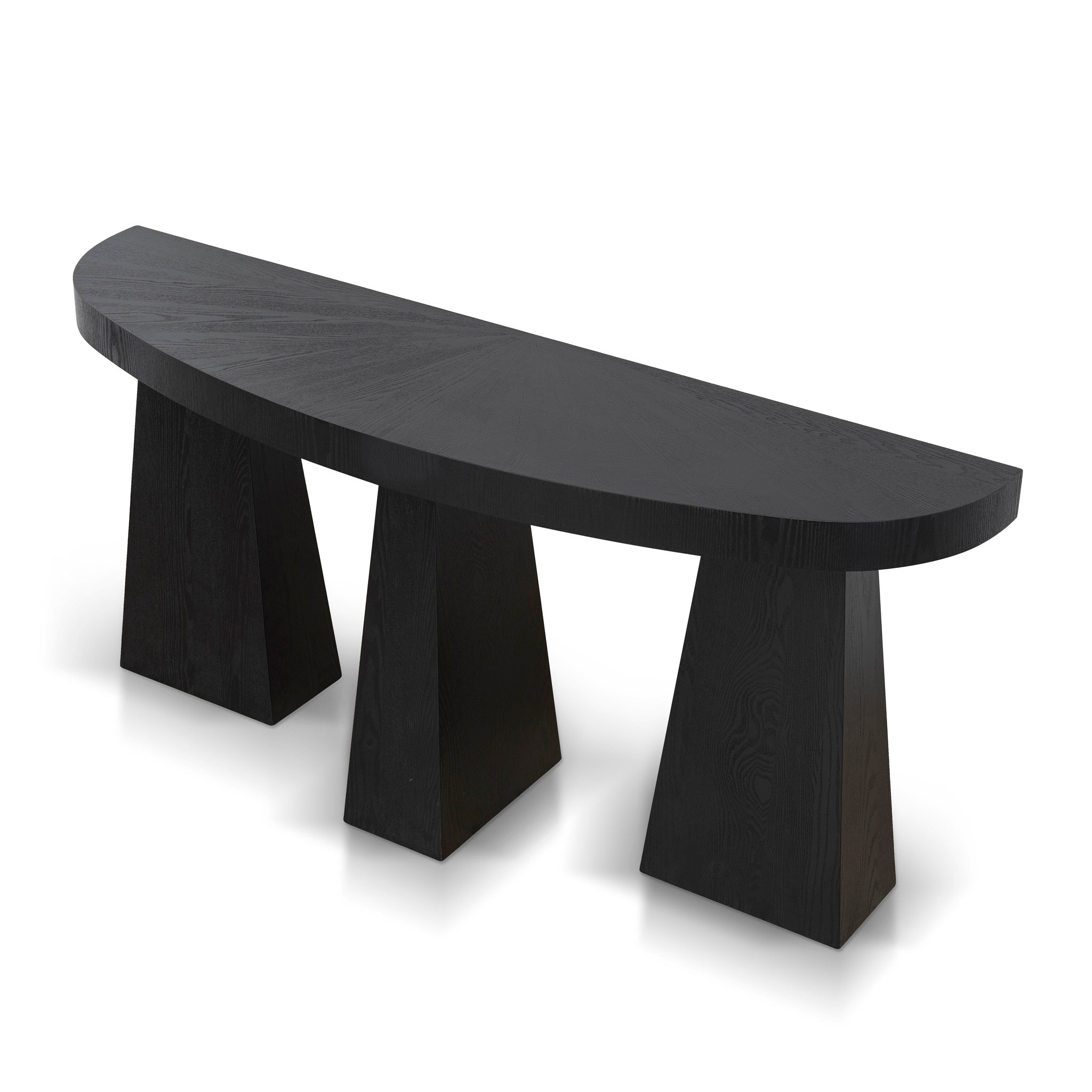 Arvino 1.7m Console Table - Full Black Console Table Nicki-Core
