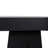 Arvino 1.7m Console Table - Full Black Console Table Nicki-Core