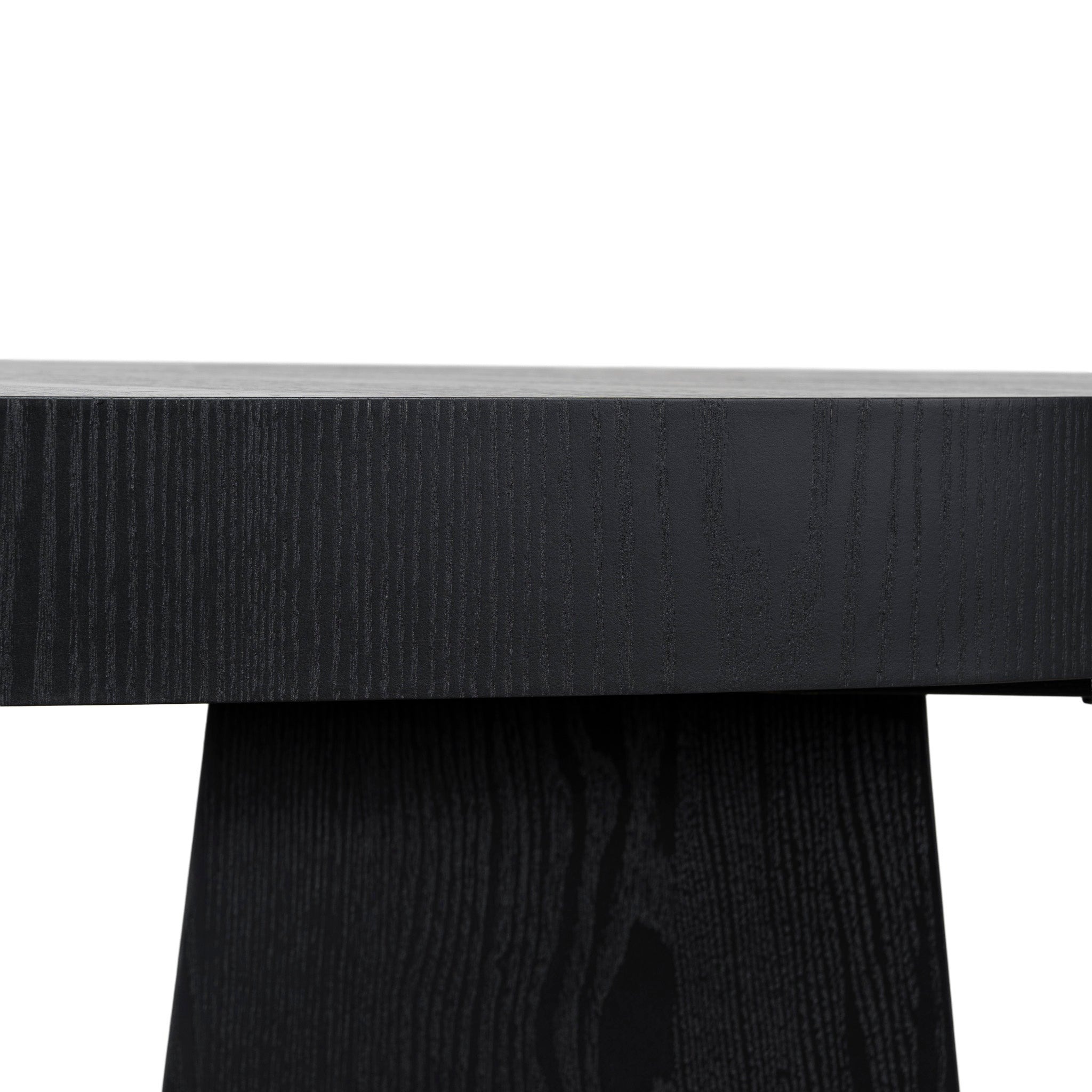 Arvino 1.7m Console Table - Full Black Console Table Nicki-Core