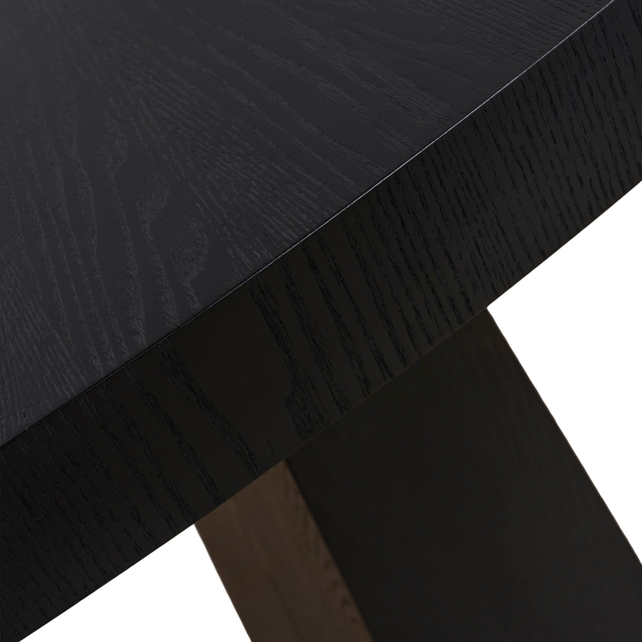 Arvino 1.7m Console Table - Full Black Console Table Nicki-Core