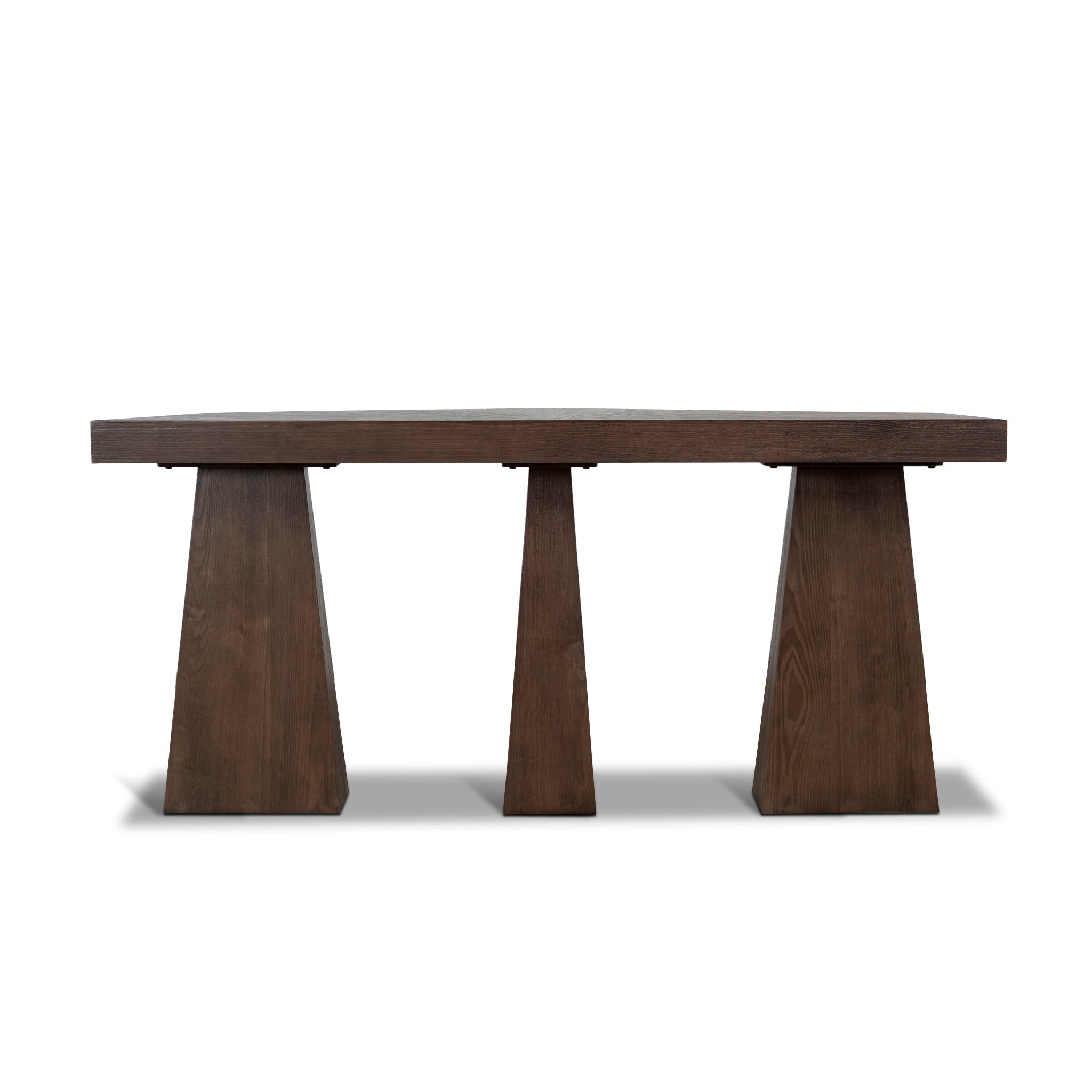 Arvino 1.7m Console Table - Full Walnut Console Table Nicki-Core