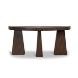 Arvino 1.7m Console Table - Full Walnut Console Table Nicki-Core