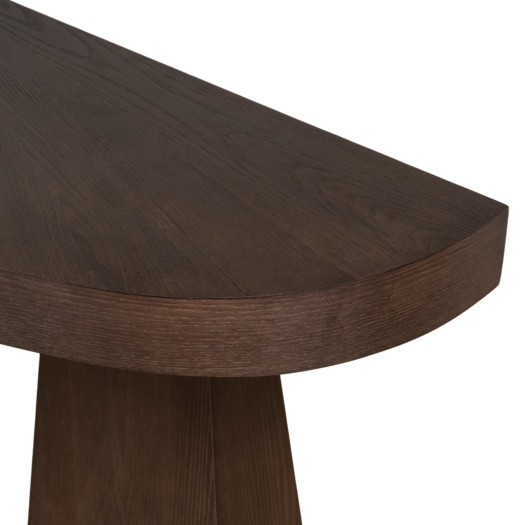 Arvino 1.7m Console Table - Full Walnut Console Table Nicki-Core