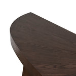 Arvino 1.7m Console Table - Full Walnut Console Table Nicki-Core