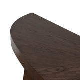 Arvino 1.7m Console Table - Full Walnut Console Table Nicki-Core