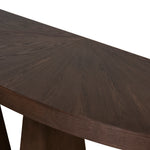 Arvino 1.7m Console Table - Full Walnut Console Table Nicki-Core