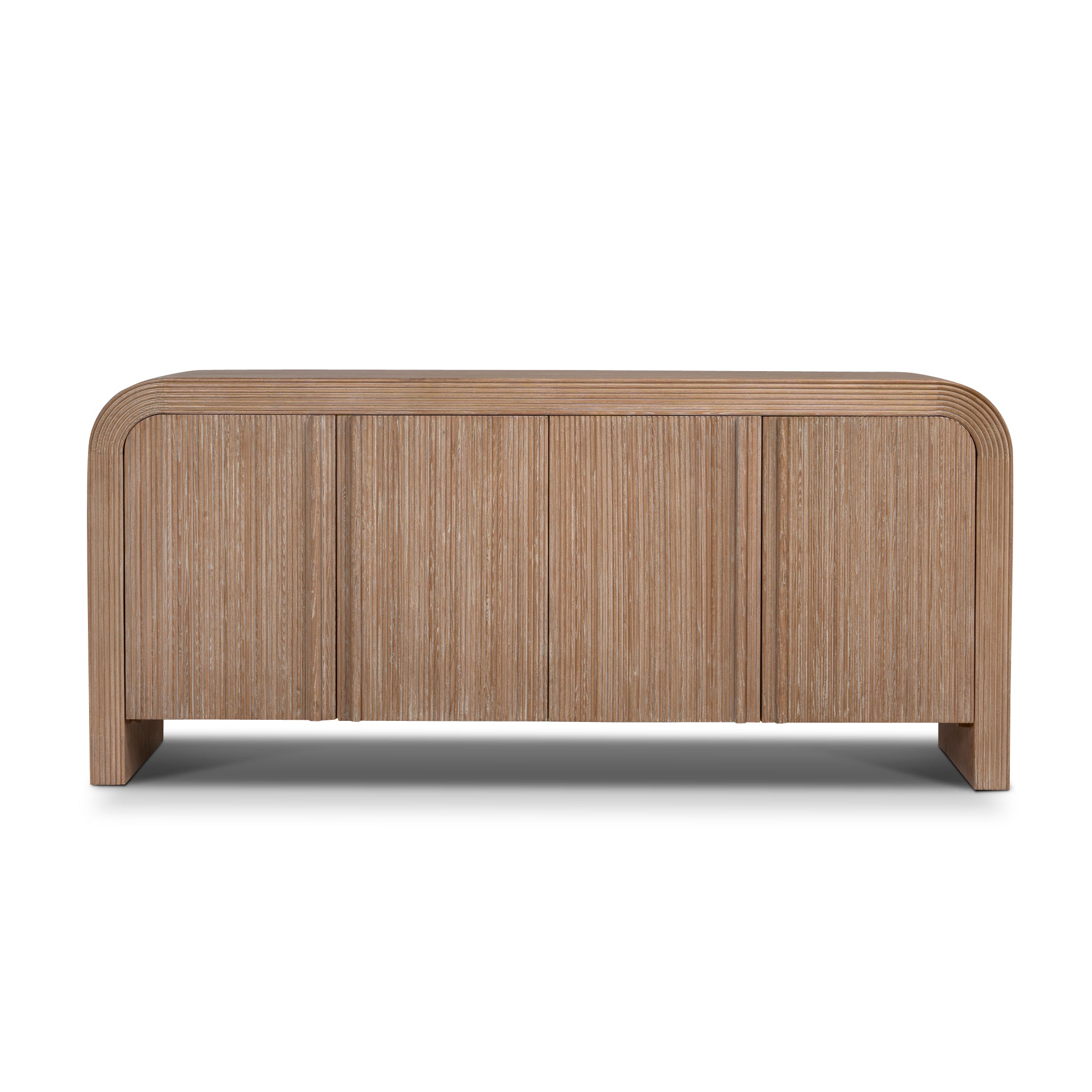 Ex Display - Savero 1.8m Sideboard Unit - Light Natural Buffet & Sideboard Nicki-Core