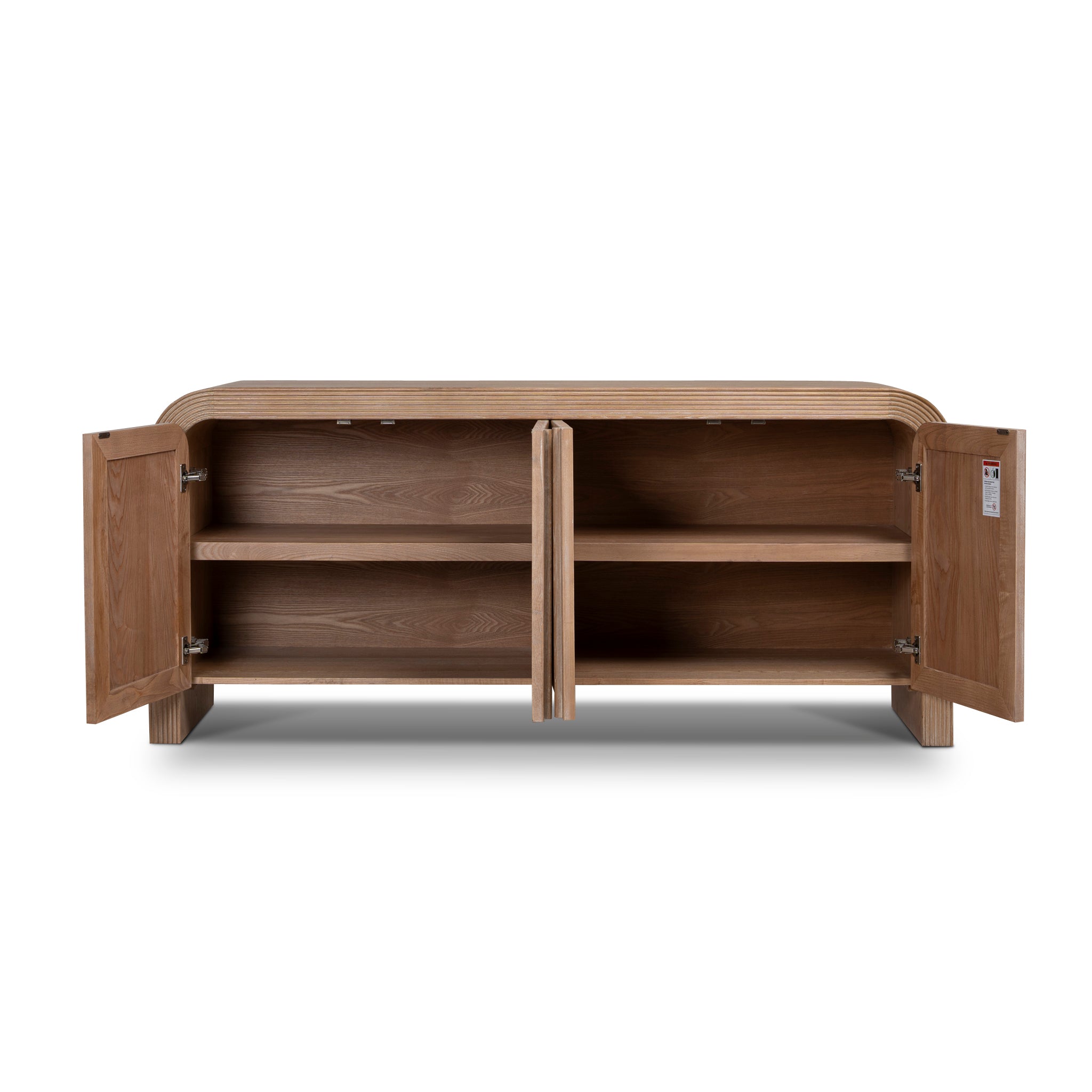 Ex Display - Savero 1.8m Sideboard Unit - Light Natural Buffet & Sideboard Nicki-Core