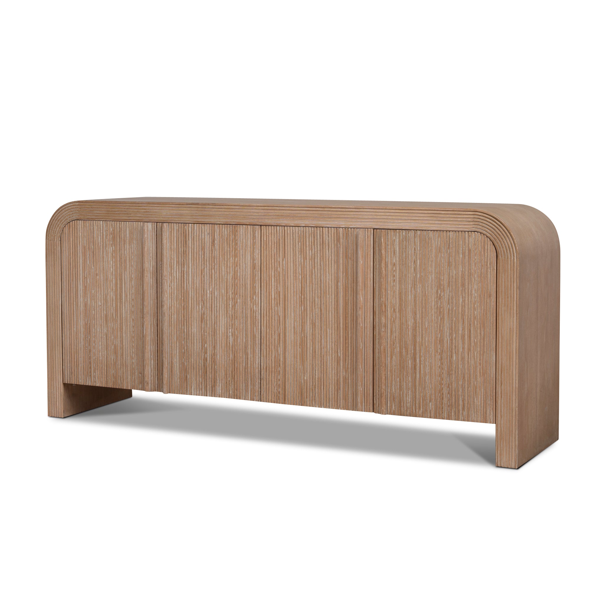 Ex Display - Savero 1.8m Sideboard Unit - Light Natural Buffet & Sideboard Nicki-Core