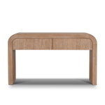Ex Display - Savero 1.4m Console Table - Natural Console Table Nicki-Core