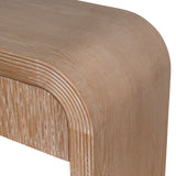 Ex Display - Savero 1.4m Console Table - Natural Console Table Nicki-Core
