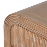 Ex Display - Savero 1.4m Console Table - Natural Console Table Nicki-Core