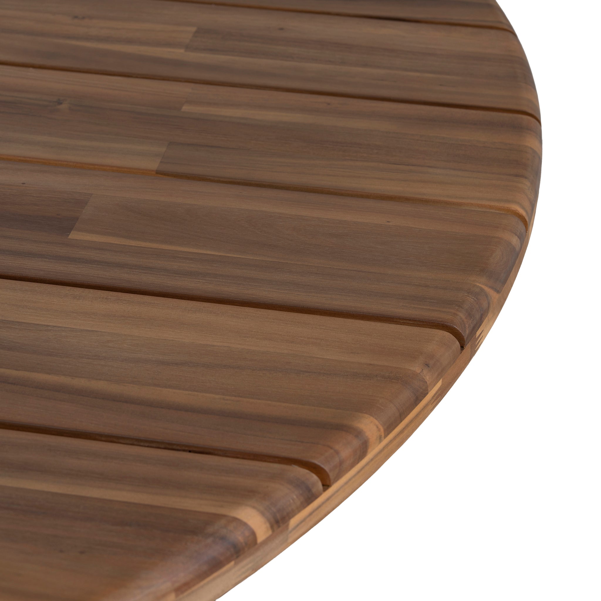 Talina 1.4m Round Outdoor Dining Table - Natural Outdoor Table Eminem-Core