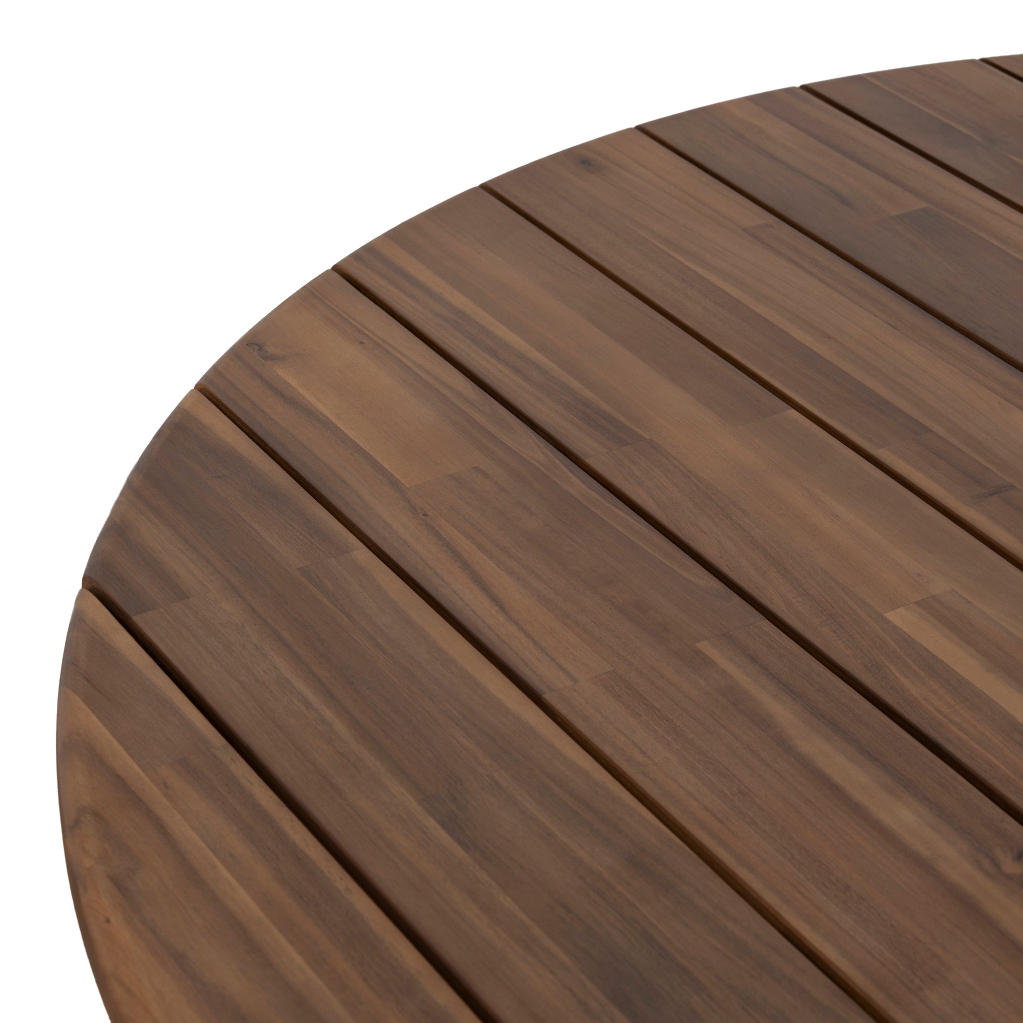 Talina 1.4m Round Outdoor Dining Table - Natural Outdoor Table Eminem-Core