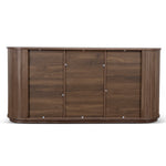 Linea 1.7m Wooden Buffets Unit - Walnut Buffet & Sideboard KD-Core