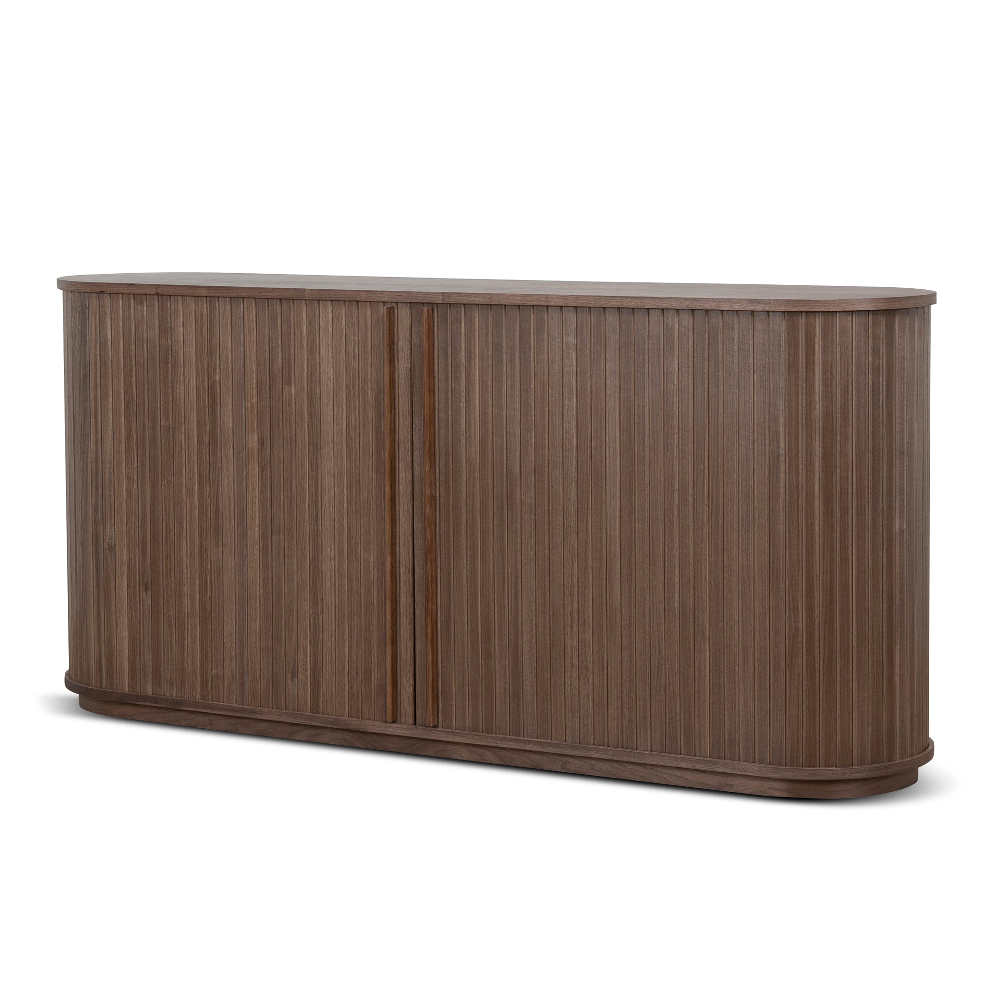 Linea 1.7m Wooden Buffets Unit - Walnut Buffet & Sideboard KD-Core