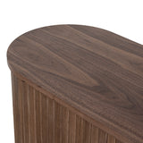 Linea 1.7m Wooden Buffets Unit - Walnut Buffet & Sideboard KD-Core