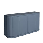 Elino 1.6m Veneer Top Buffet Unit - Light Blue Buffet & Sideboard Dwood-Core