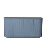 Elino 1.6m Veneer Top Buffet Unit - Light Blue Buffet & Sideboard Dwood-Core