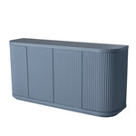 Elino 1.6m Veneer Top Buffet Unit - Light Blue Buffet & Sideboard Dwood-Core