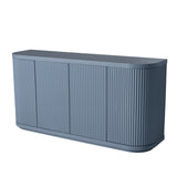 Elino 1.6m Veneer Top Buffet Unit - Light Blue Buffet & Sideboard Dwood-Core