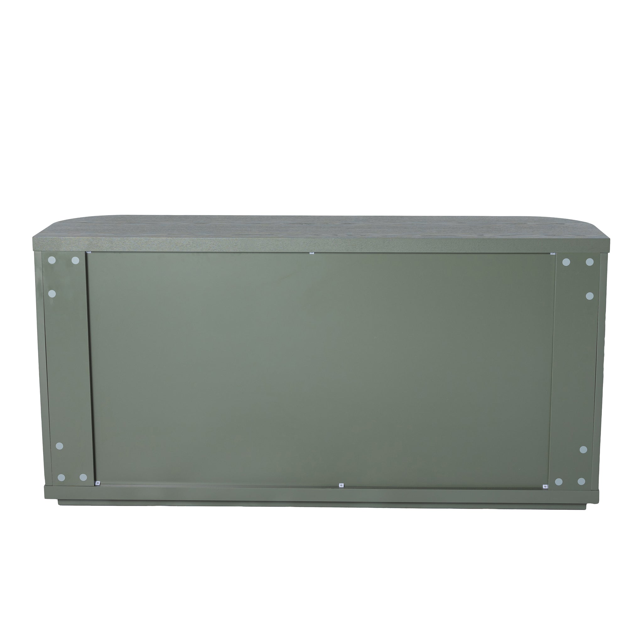 Elino 1.6m Veneer Top Buffet Unit - Sage Green Buffet & Sideboard Dwood-Core